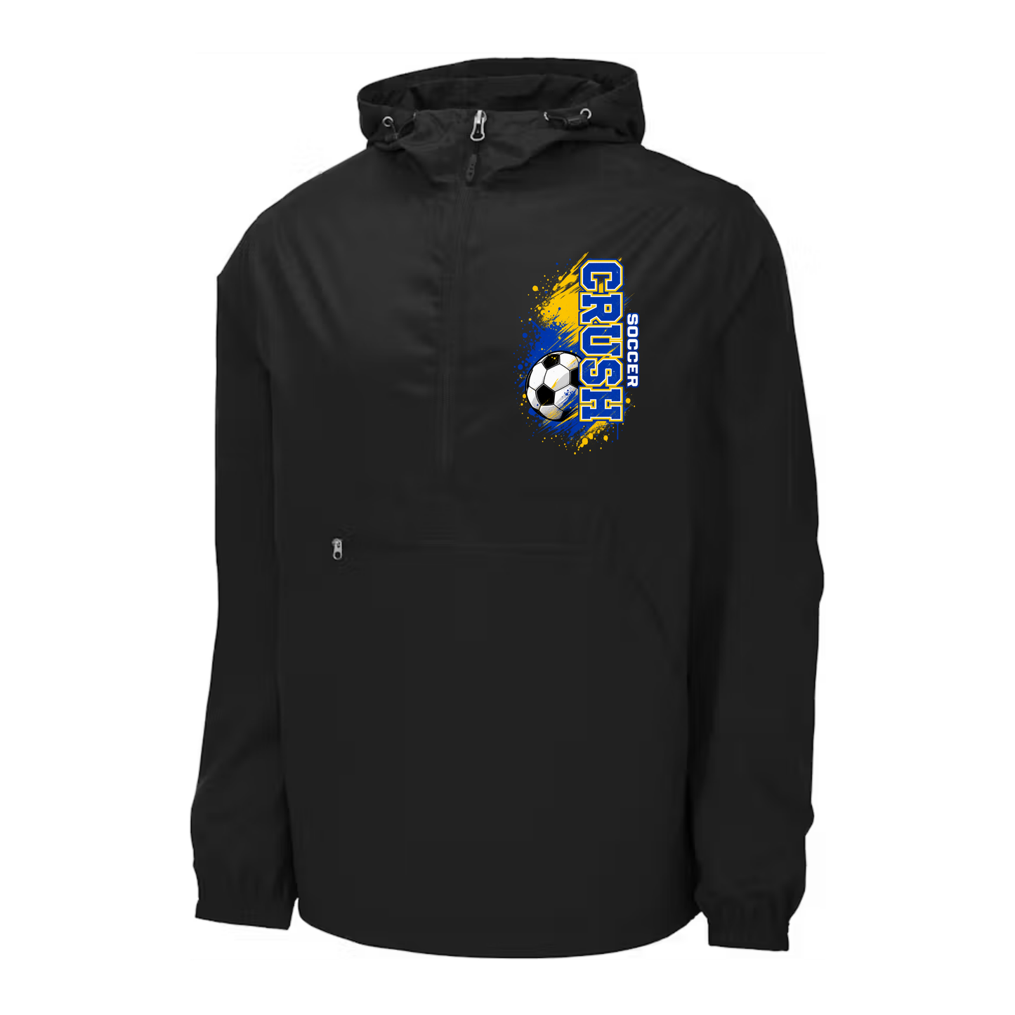 CRUSH Soccer Light-weight Windbreaker Rain Gear