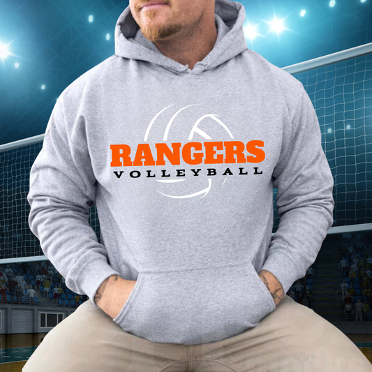 Manton Rangers Volleyball ADULT Hoodie