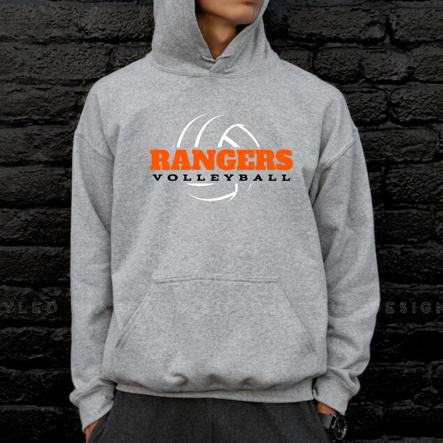 Manton Rangers Volleyball Unisex YOUTH Hoodie