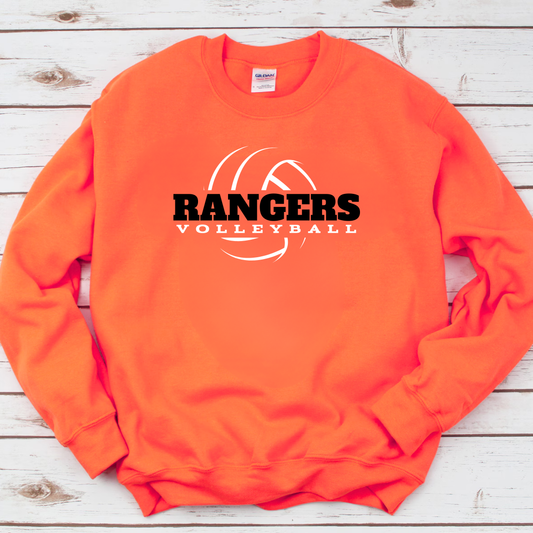 Manton Rangers Volleyball ADULT Unisex Crewneck Sweatshirt