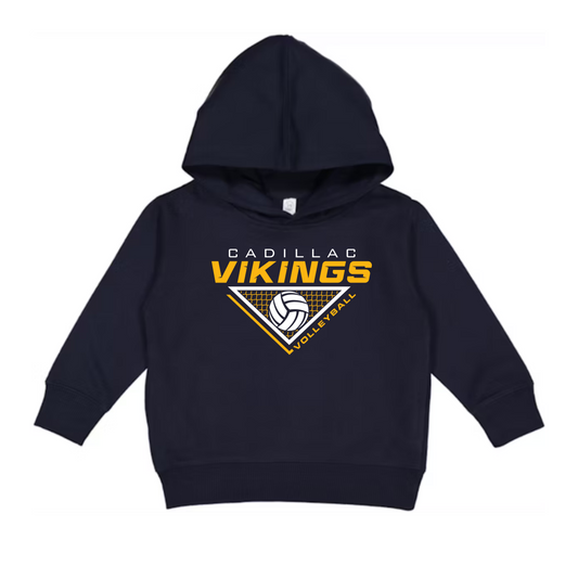 Cadillac Vikings Volleyball Unisex YOUTH Hoodie