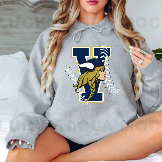 VSA Vikings Softball ADULT Hoodie