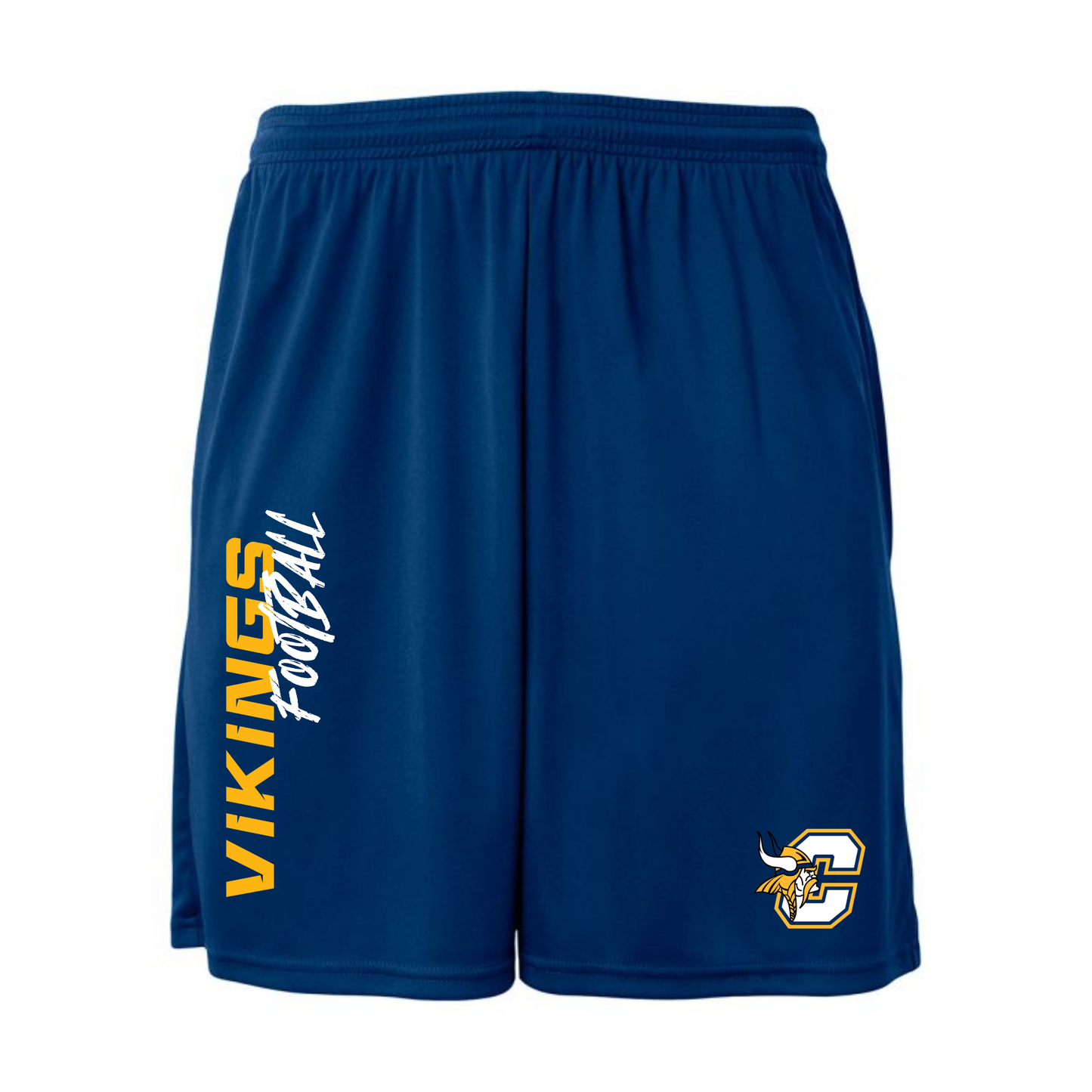 Cadillac Vikings Football Dri-Fit Cooling Performance Shorts w/ Pockets