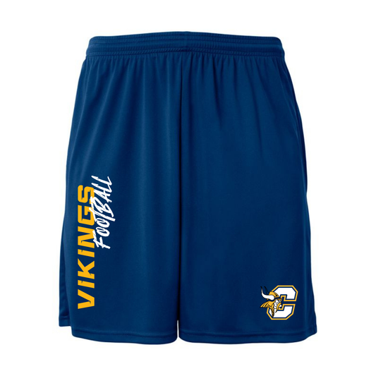 Cadillac Vikings Football Dri-Fit Cooling Performance Shorts w/ Pockets