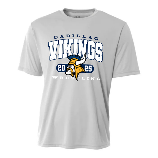 Cadillac Vikings Wrestling DRI-FIT Cooling Performance T-Shirt