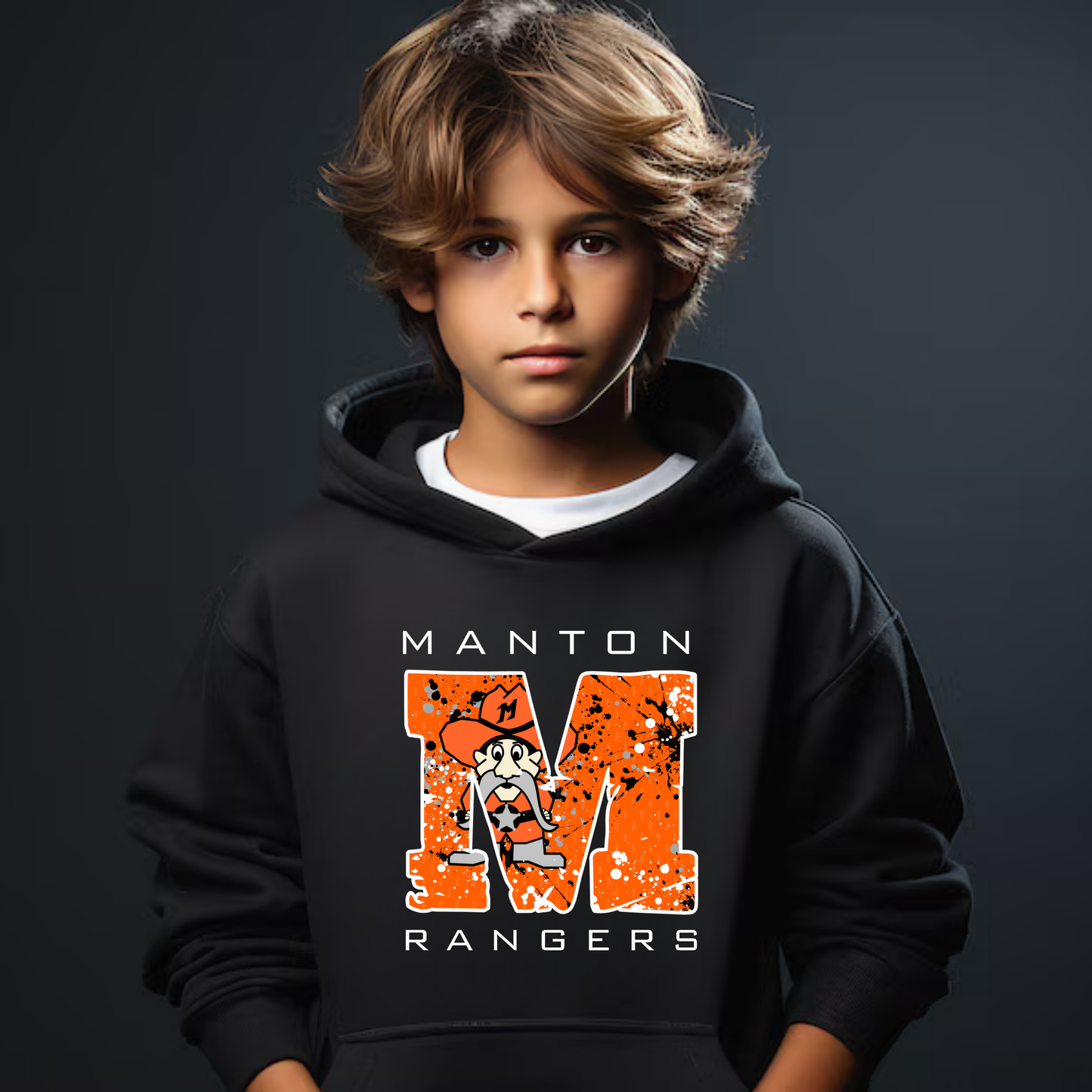Manton Rangers Unisex YOUTH Hoodie