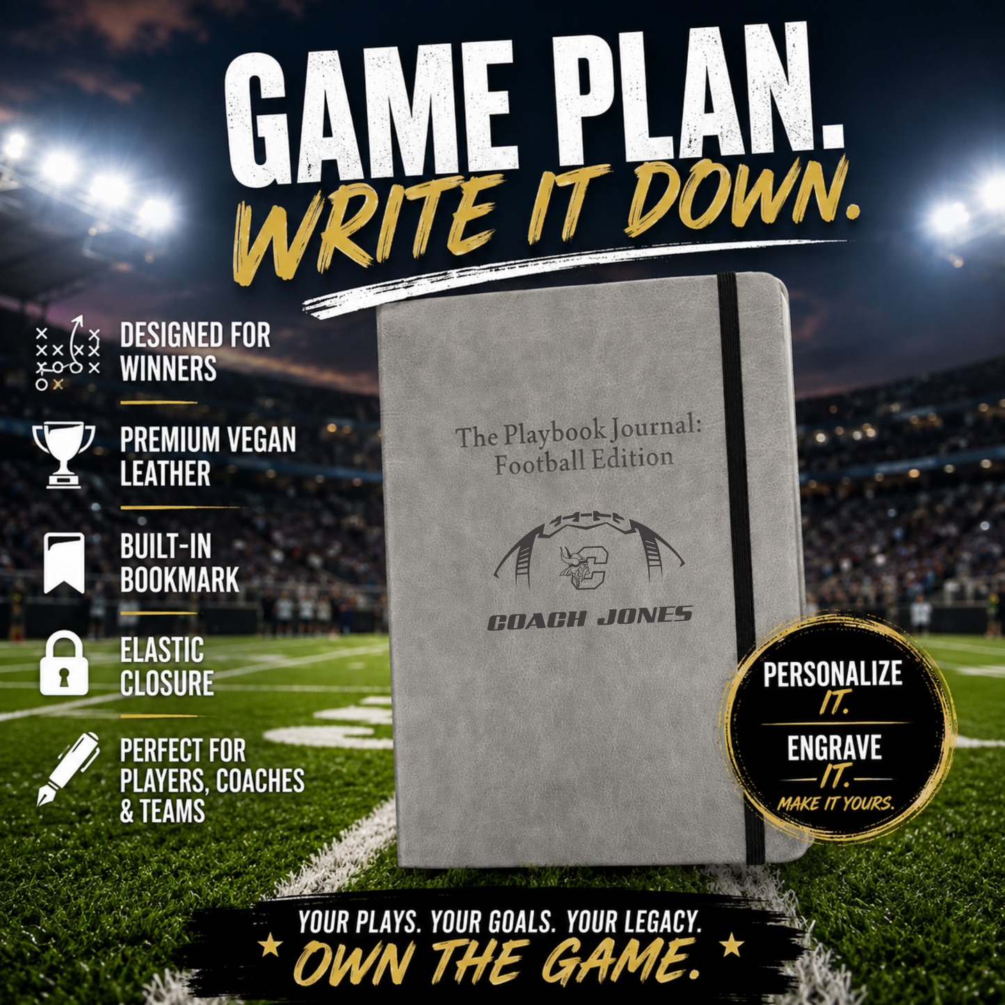 Football Playbook Journal