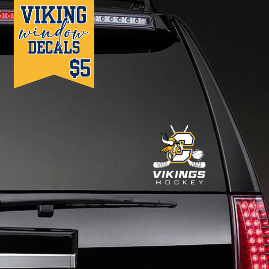 Cadillac Vikings Hockey Auto Decal