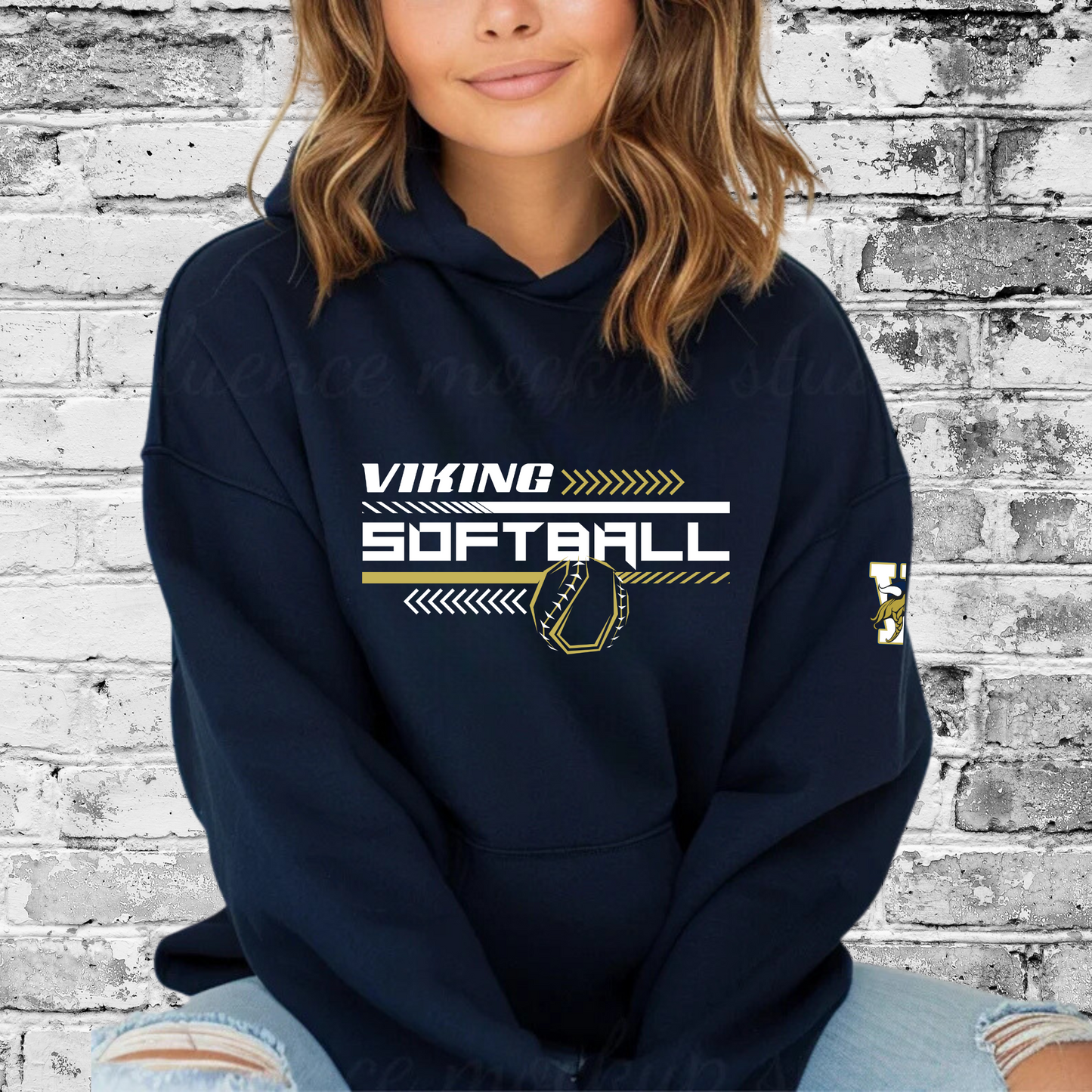 VSA Vikings Softball ADULT Hoodie