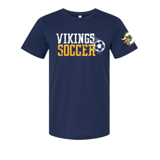 Cadillac Vikings Soccer ADULT T-Shirt
