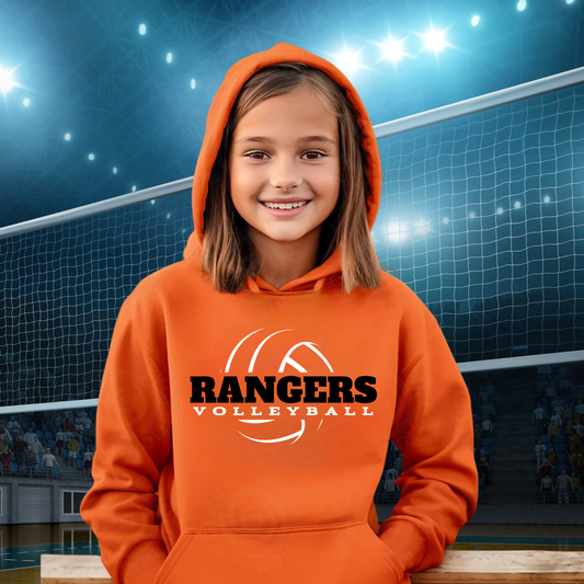 Manton Rangers Volleyball Unisex YOUTH Hoodie