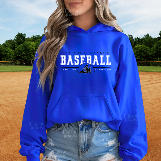 Latitude 44 Lakers Baseball ADULT Hoodie
