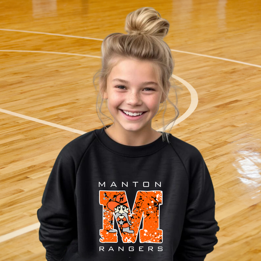 Manton Rangers YOUTH Crewneck Sweatshirt