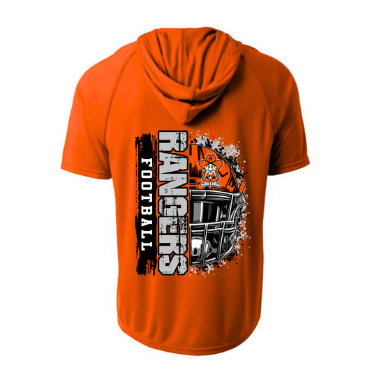 Manton Rangers Football DRI-FIT Cooling Performance Hooded T-Shirt