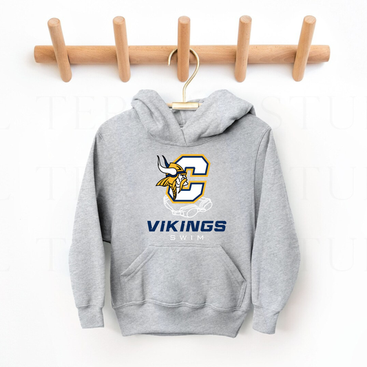 Cadillac Vikings Swim Unisex YOUTH Hoodie