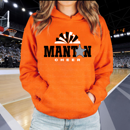 Manton Rangers Cheer ADULT Hoodie