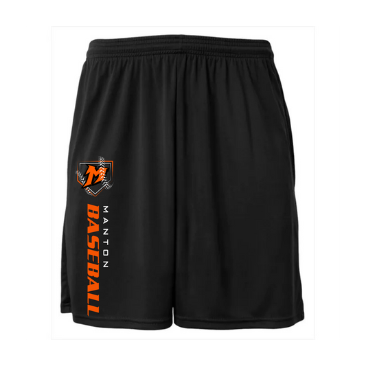 Manton Rangers Baseball DRI-FIT Cooling Performance Shorts w/ Pockets