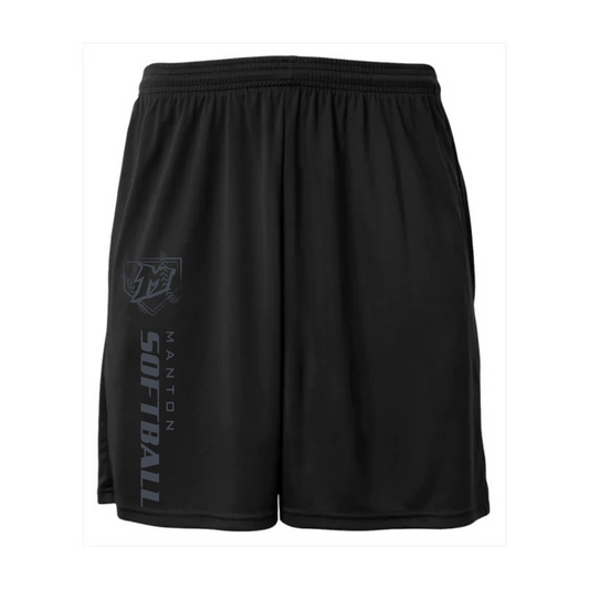 BLACKOUT Rangers Softball DRI-FIT Cooling Performance Shorts w/ Pockets
