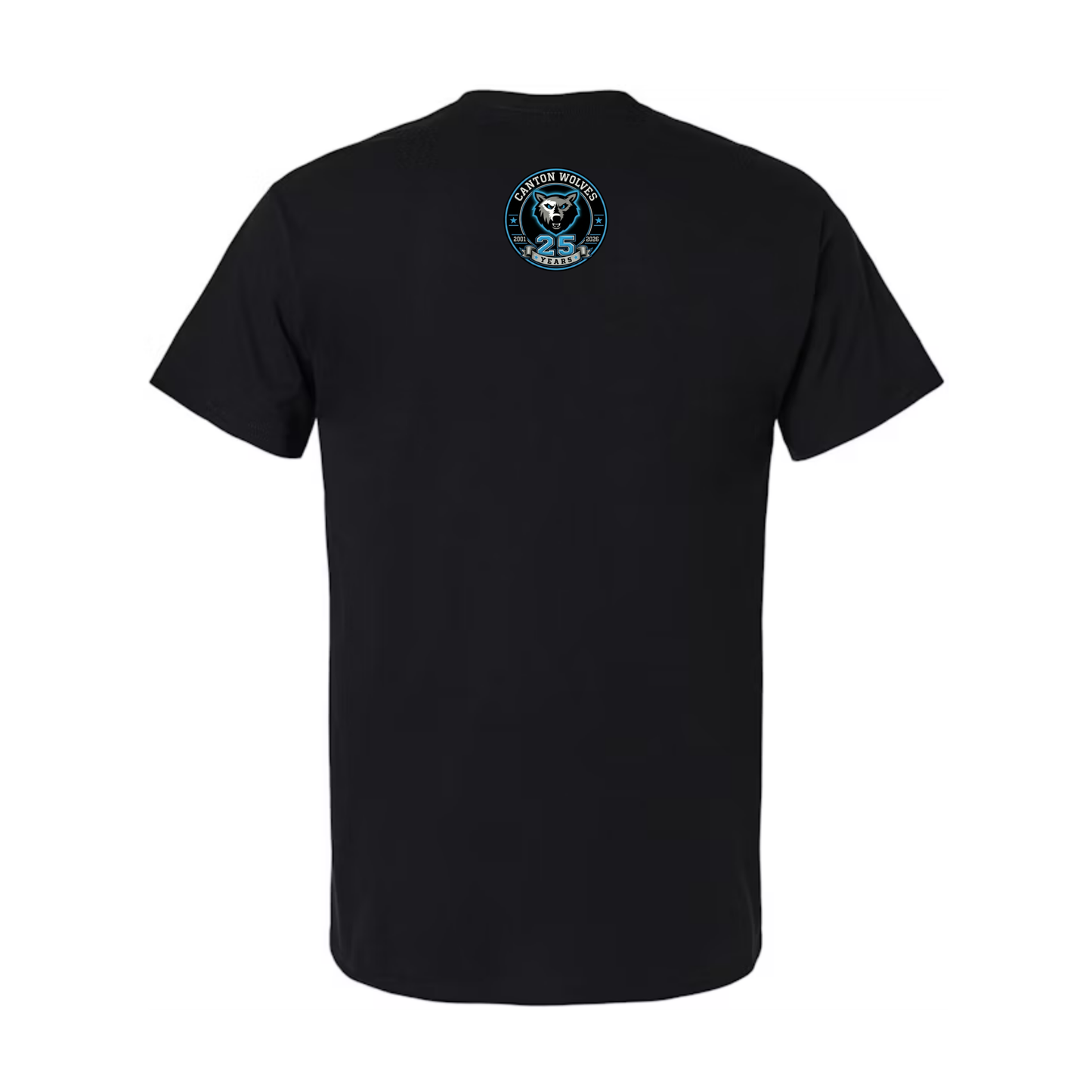 Canton Wolves Hockey UNISEX T-Shirt - BLACK