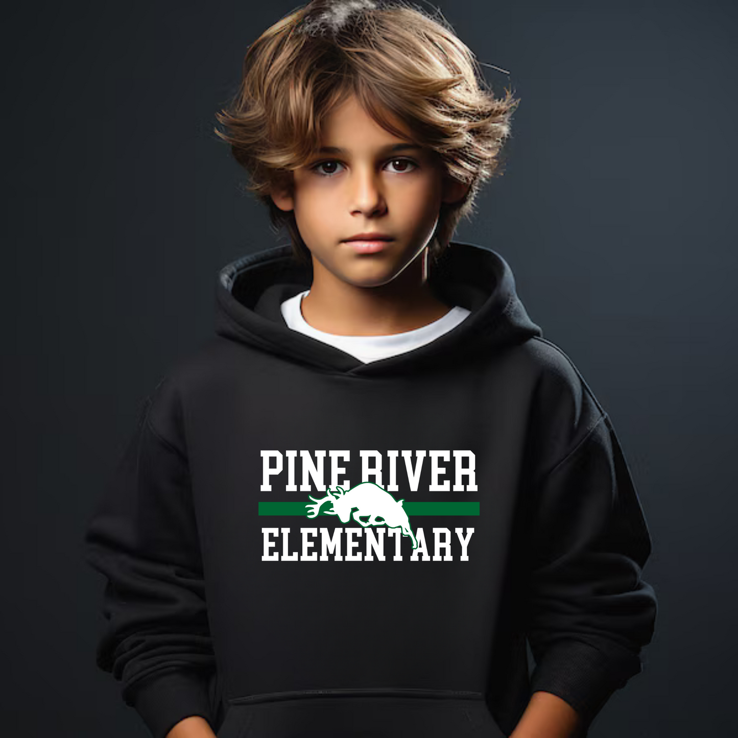 Pine River Elementary Unisex YOUTH Hoodie