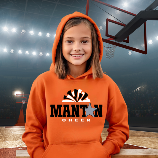 Manton Rangers Cheer Unisex YOUTH Hoodie