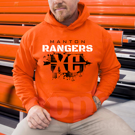 Manton Rangers Cross Country ADULT Hoodie