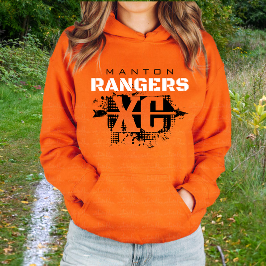 Manton Rangers Cross Country ADULT Hoodie