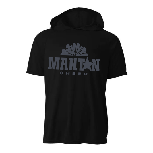 BLACKOUT Manton Rangers Cheer DRI-FIT Cooling Performance Hooded T-Shirt