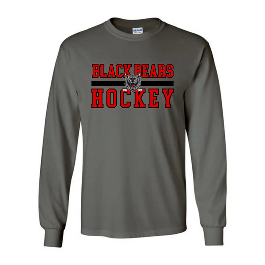Black Bears Hockey UNISEX Long-Sleeve T-Shirt