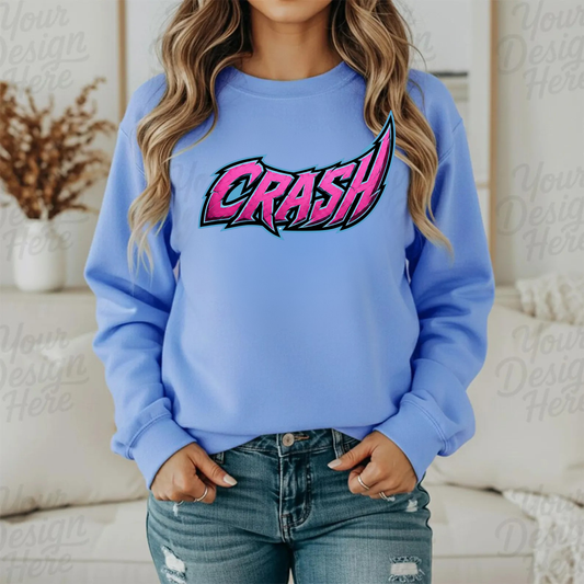 Crash Softball UNISEX Crewneck Sweatshirt