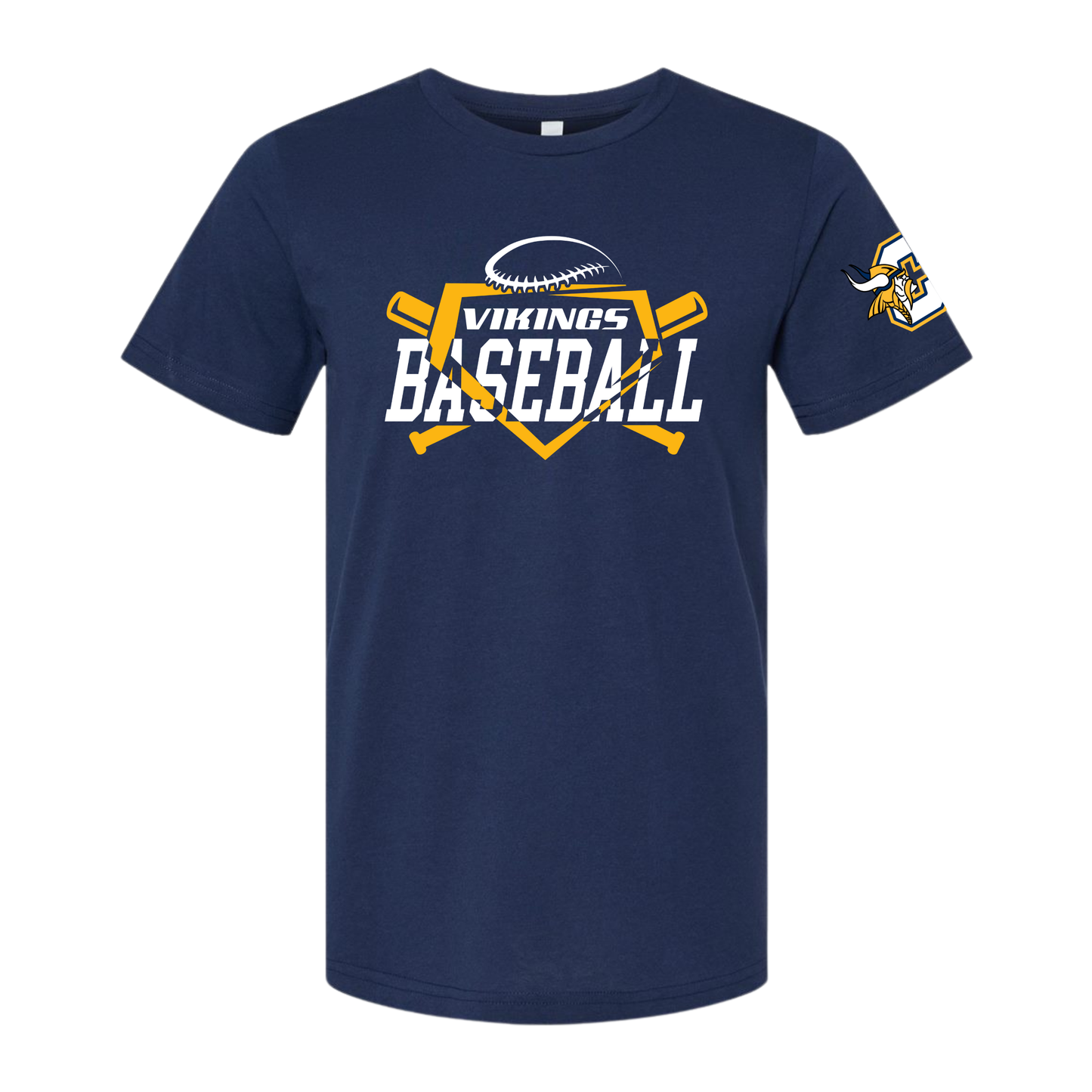Cadillac Vikings Baseball ADULT T-Shirt