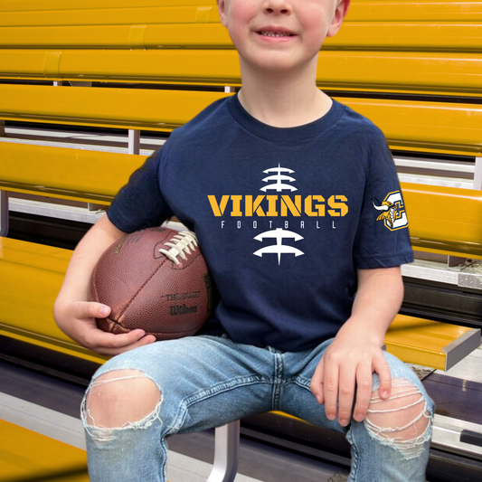 Cadillac Vikings Football Unisex YOUTH T-Shirt