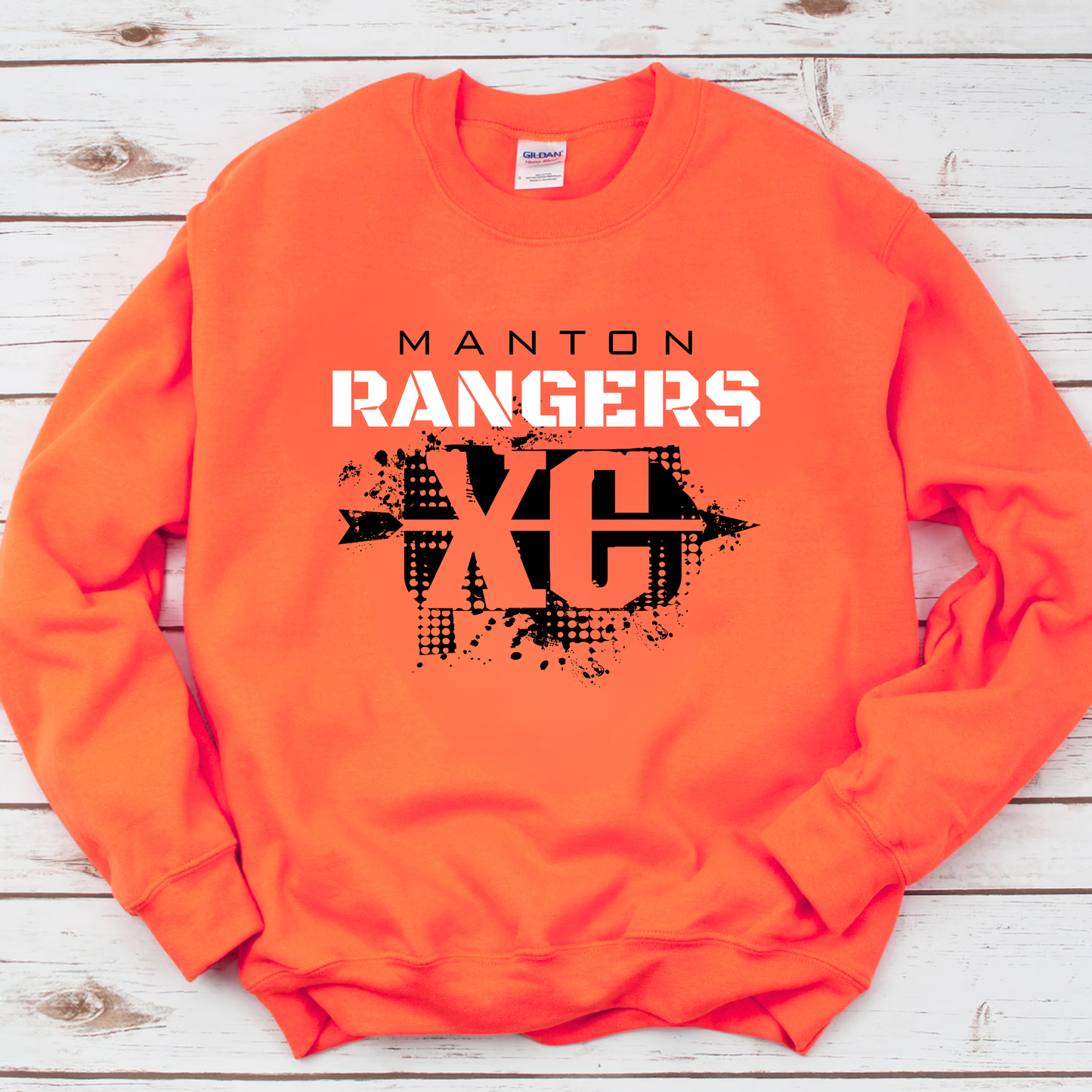 Manton Rangers Cross Country ADULT Unisex Crewneck Sweatshirt