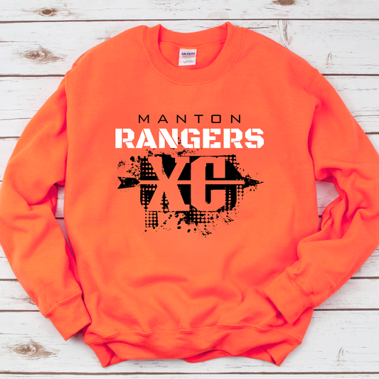 Manton Rangers Cross Country ADULT Unisex Crewneck Sweatshirt