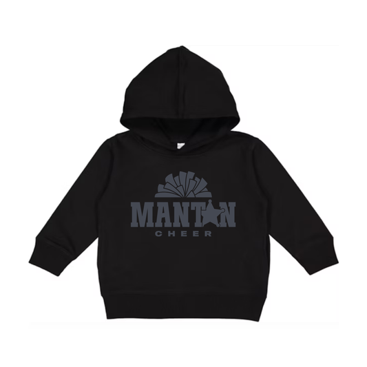 BLACKOUT Manton Rangers Cheer Unisex YOUTH Hoodie