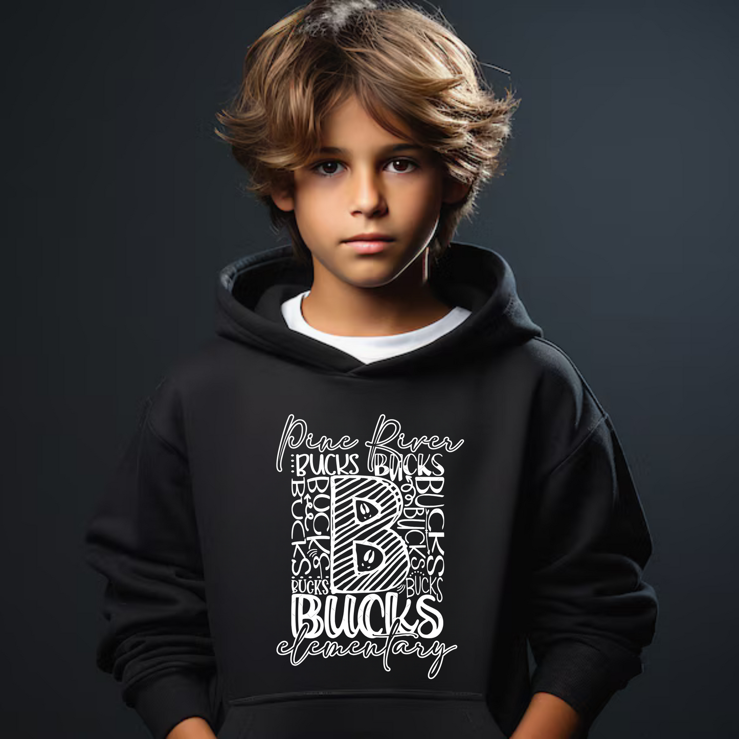 Pine River Elementary Unisex YOUTH Hoodie