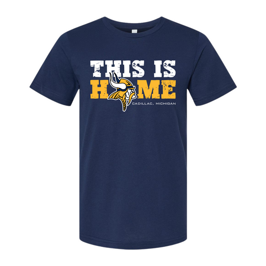 THIS IS HOME Cadillac Vikings Homecoming Unisex YOUTH T-Shirt