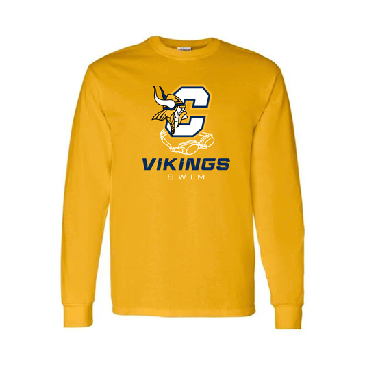 Cadillac Vikings Swim UNISEX Long-Sleeve T-Shirt