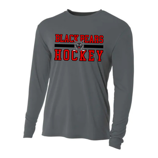 Black Bears Hockey DRI-FIT Cooling Performance Long-Sleeve T-Shirt