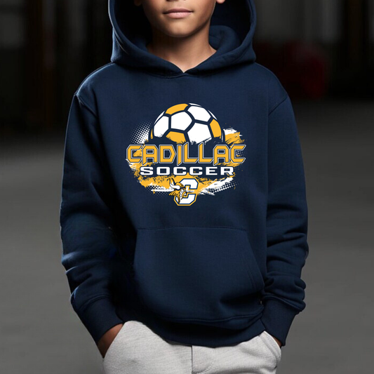 Cadillac Vikings Soccer UNISEX Hoodie