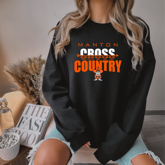 Manton Rangers Cross Country ADULT Unisex Crewneck Sweatshirt