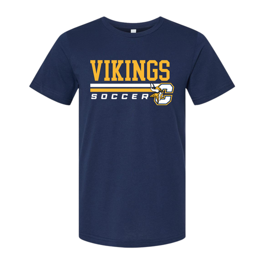Cadillac Vikings Soccer ADULT Unisex T-Shirt