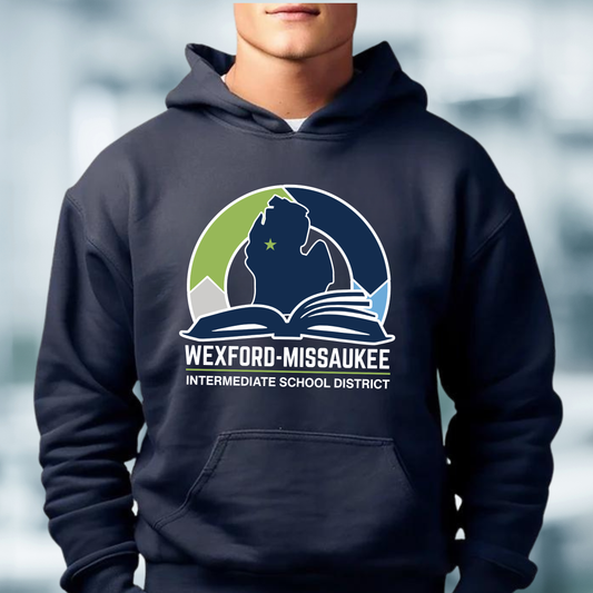 Wexford Missaukee ISD ADULT Hoodie - NAVY