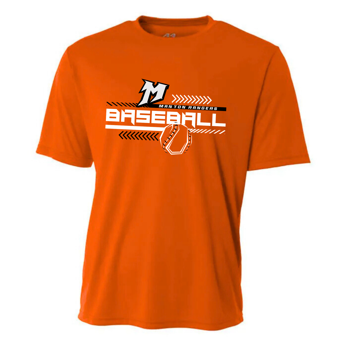 Manton Rangers Baseball DRI-FIT Cooling Performance T-Shirt