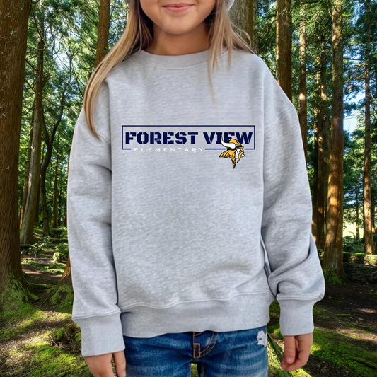 Forest View Elementary UNISEX Crewneck Sweatshirt