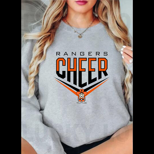 Manton Rangers Cheer ADULT Unisex Crewneck Sweatshirt