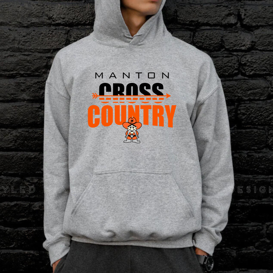 Manton Rangers Cross Country Unisex YOUTH Hoodie