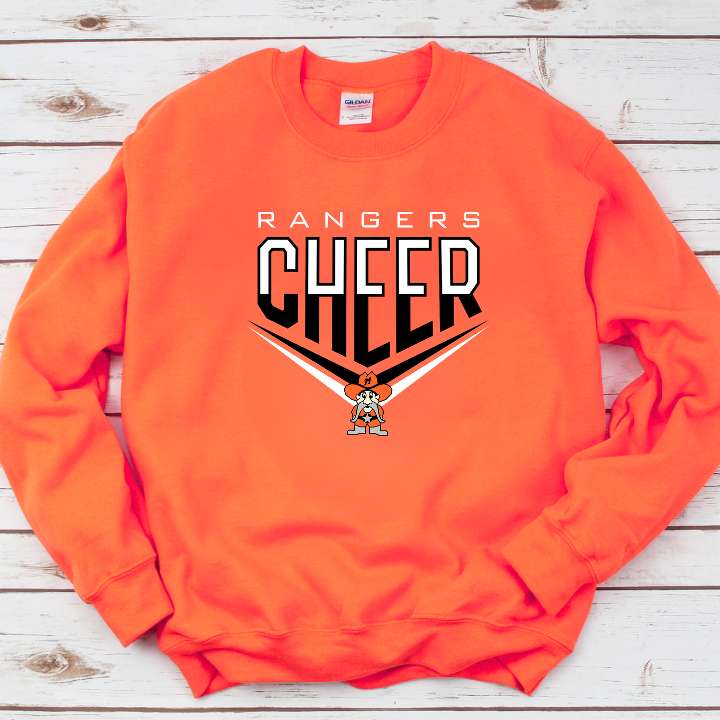 Manton Rangers Cheer ADULT Unisex Crewneck Sweatshirt