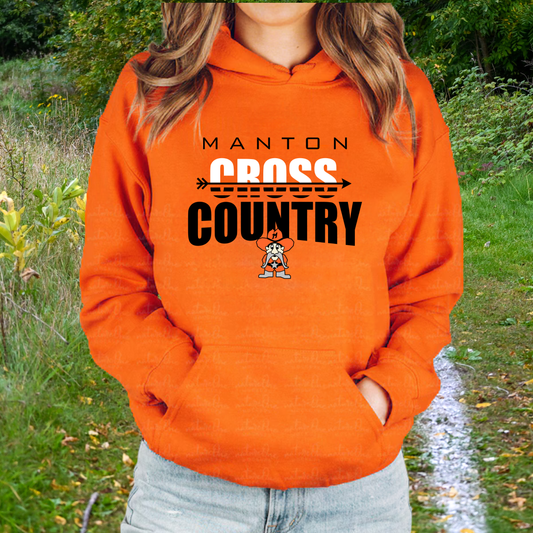 Manton Rangers Cross Country ADULT Hoodie