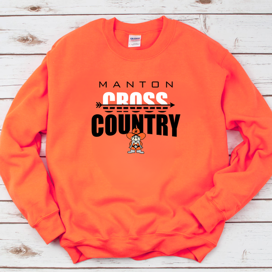 Manton Rangers Cross Country ADULT Unisex Crewneck Sweatshirt